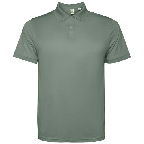 Polo promotionnel recyclé pour homme Tormo ROLY Laurel green
